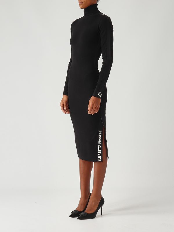 3. Women's knit dress Black-Milk Elisabetta Franchi am03s56e2