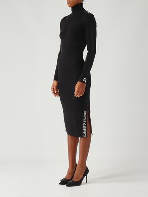 3. Women's knit dress Black-Milk