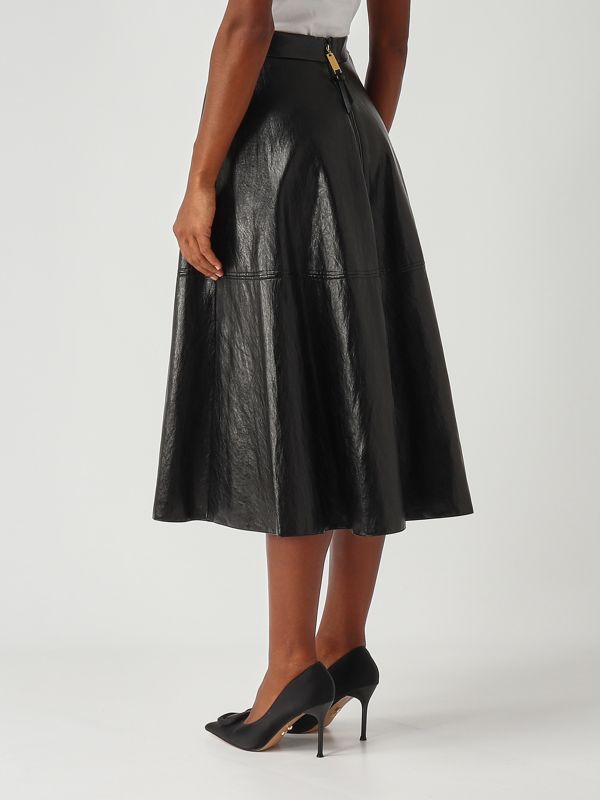 4. Faux leather skirt for women Black Elisabetta Franchi go13656e2
