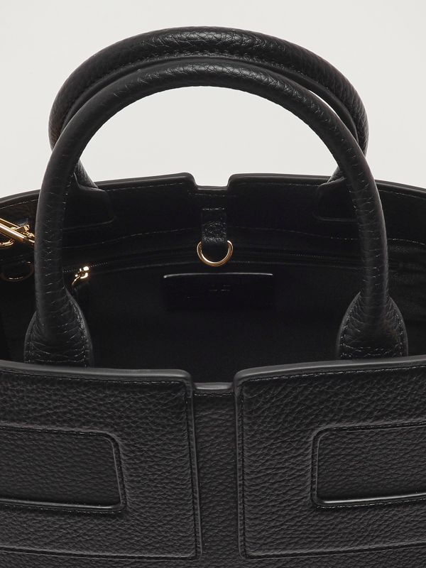 6. Bolso tote para mujer en símil piel Negro Elisabetta Franchi bs35a56e2