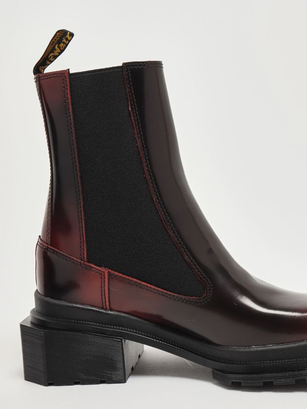 5. Stivaletto donna Chelsea Maybole in pelle Nero-Bordeaux Dr. Martens 32071770