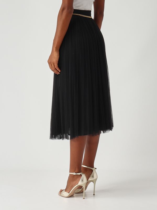 4. Gonna donna in tulle Nero Elisabetta Franchi g015057e2
