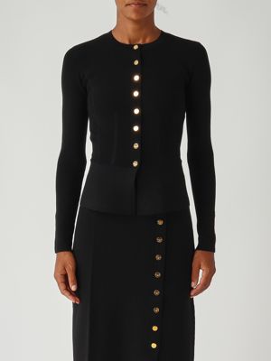 Cardigan tricoté pour femme Noir Elisabetta Franchi