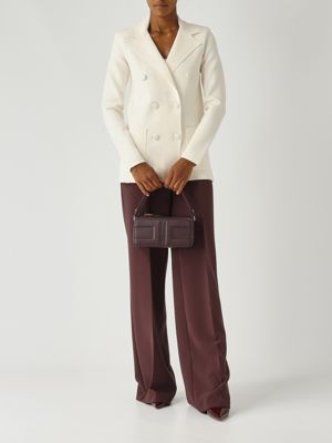 2. Blazer donna in maglia Latte