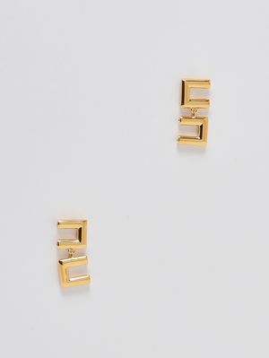 1. Orecchini donna in metallo Oro