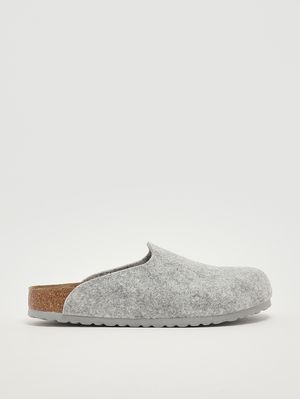 Amsterdam wool felt clogs Grey Melange Birkenstock