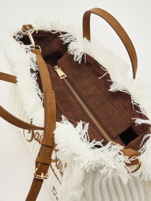 5. Colette Wool Rib knitted effect fabric bag for women 1019 Emb