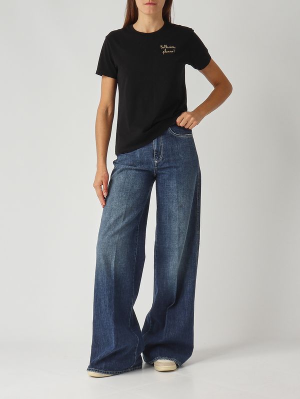 2. Camiseta de mujer Emilie de algodón Burbujas por favor 00 MC2 Saint Barth emi0002