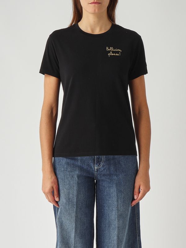 1. Camiseta de mujer Emilie de algodón Burbujas por favor 00 MC2 Saint Barth emi0002