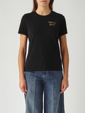 T-shirt Emilie en coton pour femme Bollicine Please 00 MC2 Saint Barth