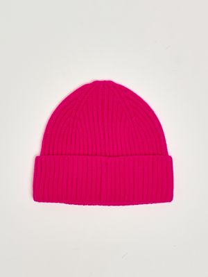 2. Sombrero de lana para mujer Fucsia