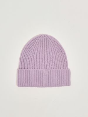 2. Sombrero de lana para mujer Lila