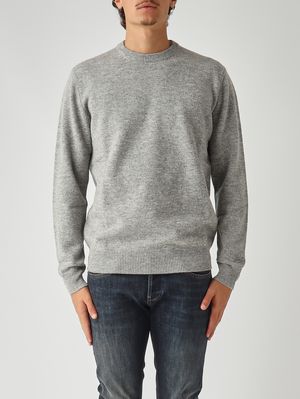 Pull Regent en laine d’agneau pour homme 15ml Light Melange MC2 Saint Barth