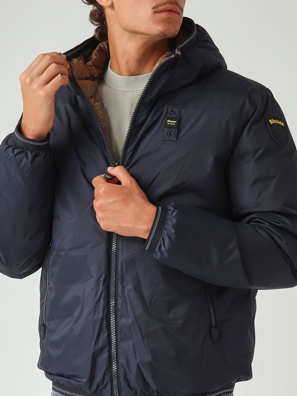 6. Donald nylon jacket for men Blue-Otter Blauer 25wbluc06141007286