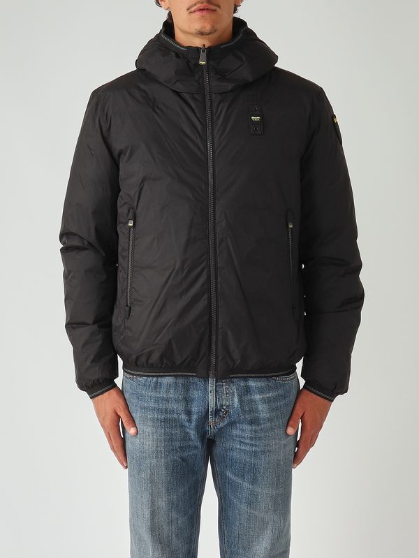 1. Donald nylon jacket for men Black-Chestnut Blauer 25wbluc06141007286