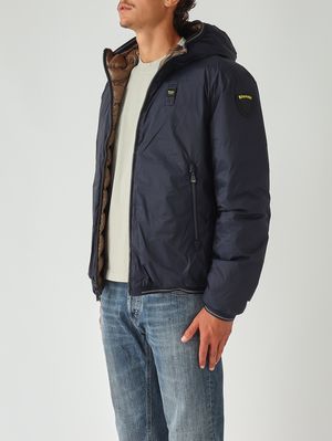 4. Donald nylon jacket for men Blue-Otter
