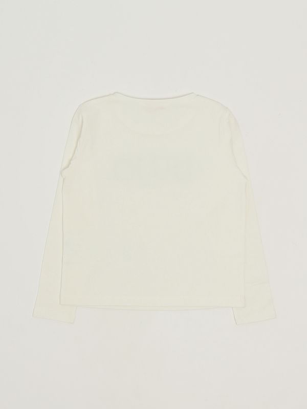 2. Girls' stretch cotton T-shirt White Liu Jo gf5108j0088