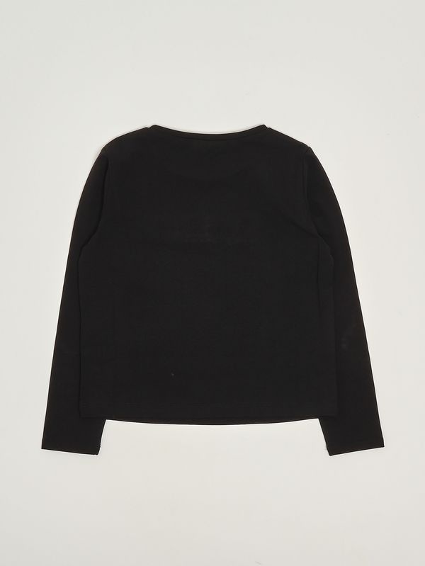 2. Girls' stretch cotton T-shirt Black Liu Jo gf5108j0088