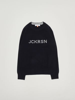 Kinderpullover aus Wollmischung Blau-Grau Jeckerson