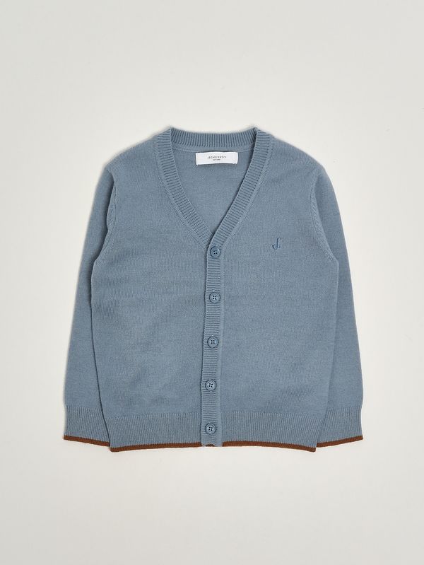 1. Cardigan enfant en mélange de laine Poussière Jeckerson jb5003w25