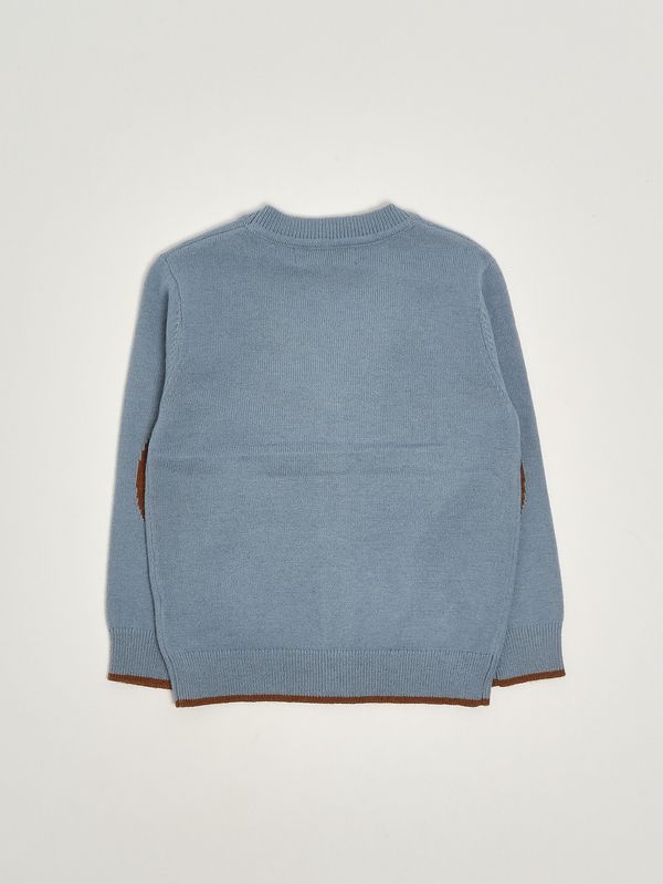 2. Cardigan enfant en mélange de laine Poussière Jeckerson jb5003w25