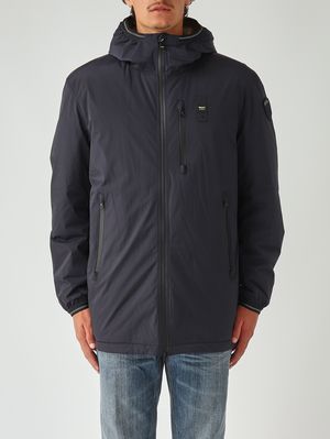 Veste Jarvis en nylon double couche pour homme Bleu marine Blauer