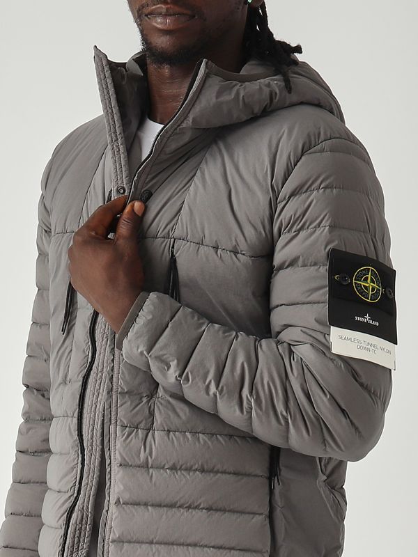 ジャケット・アウター stone  nylon jacket STONE ISLAND ナイロンメタル ジャケット ブラック