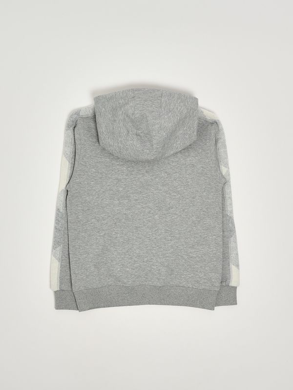 2. Sweat-shirt en coton mélangé extensible pour garçon Gris Jeckerson j4653w25
