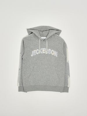 Kinder-Sweatshirt aus Stretch-Baumwollmix Grau Jeckerson