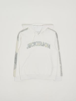 Kinder-Sweatshirt aus Stretch-Baumwollmix Milch Jeckerson