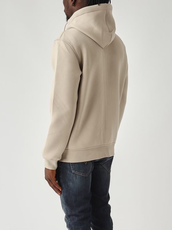 4. Felpa uomo Rainer Spacer in scuba Beige K-Way k2141dw