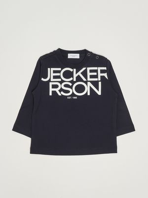 Baby-T-Shirt aus Baumwolle Blau Jeckerson