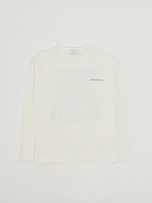 Kinder-T-Shirt aus Baumwolle Milch Jeckerson