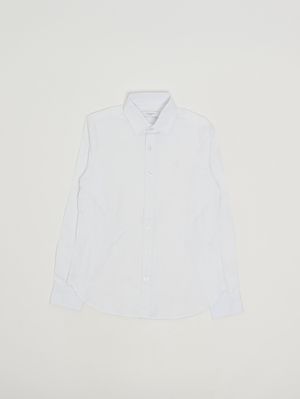 Jungenhemd aus Baumwolle Weiß Jeckerson