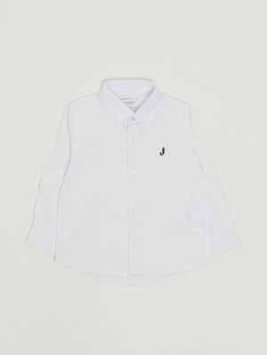 Hemd für Neugeborene aus Baumwolle Weiß Jeckerson