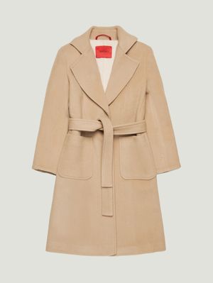 Wool coat for girls Camel Max & Co. KID