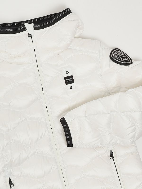 3. Lowell nylon down jacket for girls White Blauer 25wblgc03385007285