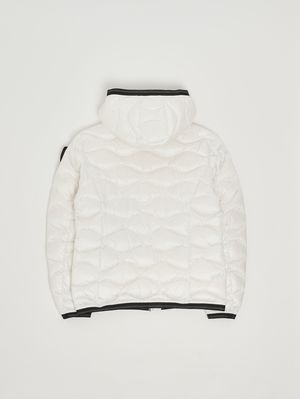 2. Lowell nylon down jacket for girls White