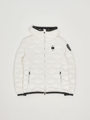 Lowell nylon down jacket for girls White Blauer