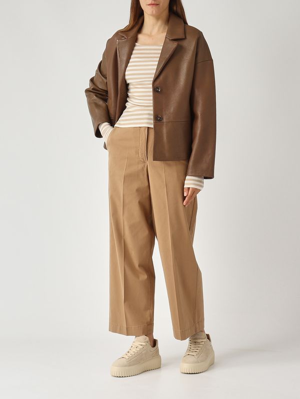 2. Giacca donna in pelle Nude The Jackie leathers jammy