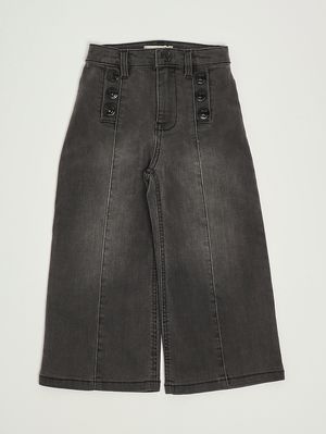 Mädchenjeans aus Baumwollmischung Grauer Denim Twinset