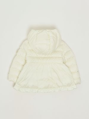 2. Plumífero para niña recién nacida Odile de nailon Blanco