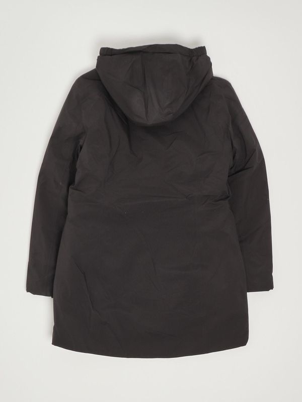1. Veste pour fille Denise Marmotte en tissu imperméable Noir-Bleu K-Way k41383w