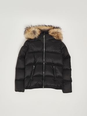 Doudoune en nylon pour fille Noir Colmar