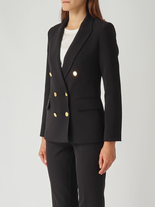 4. Blazer de mujer Baila de cady elástico Negro Nenette baila