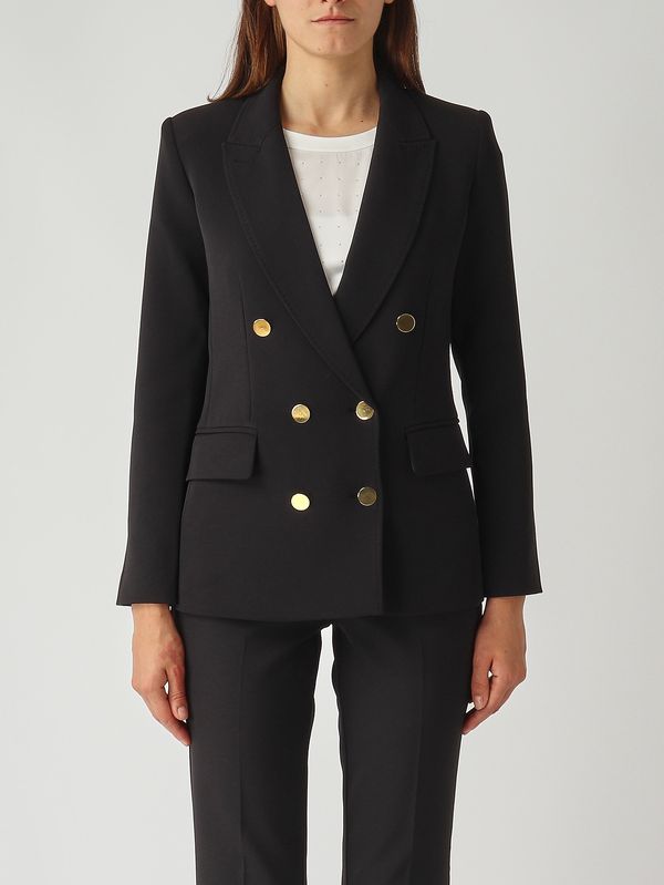 1. Blazer de mujer Baila de cady elástico Negro Nenette baila