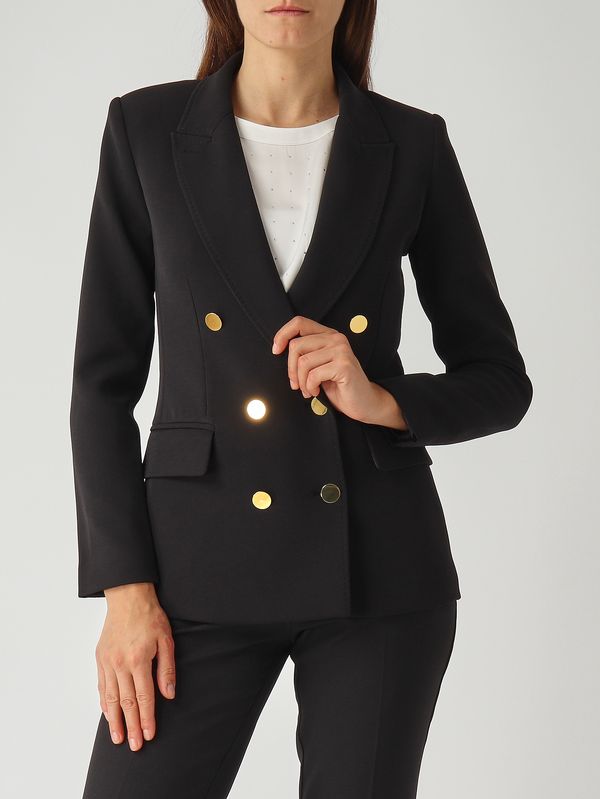 6. Blazer de mujer Baila de cady elástico Negro Nenette baila