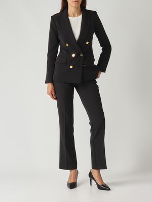 2. Blazer de mujer Baila de cady elástico Negro