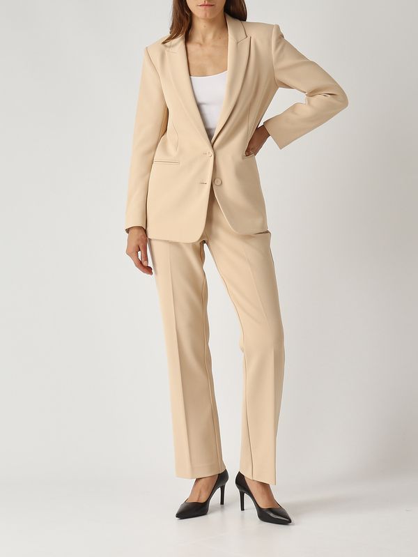 2. Blazer de mujer Blissey en cady elástico Natural Nenette blissey