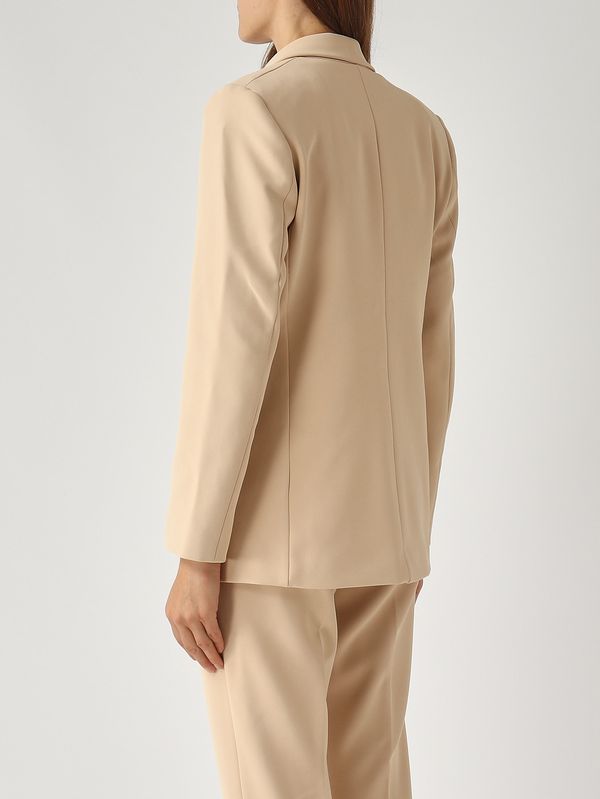 5. Blazer de mujer Blissey en cady elástico Natural Nenette blissey